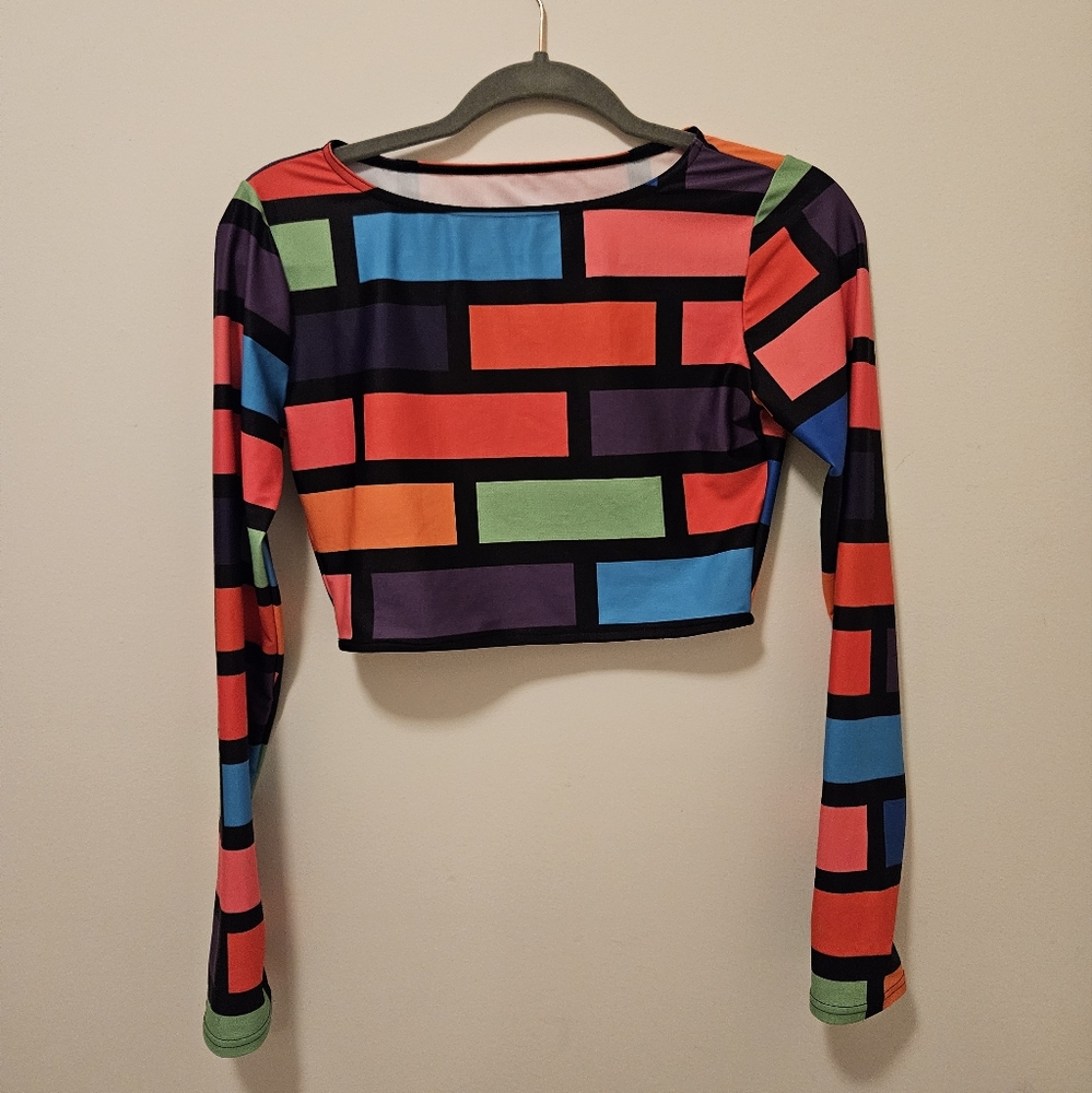 Alice Vandy Colorblock Crop